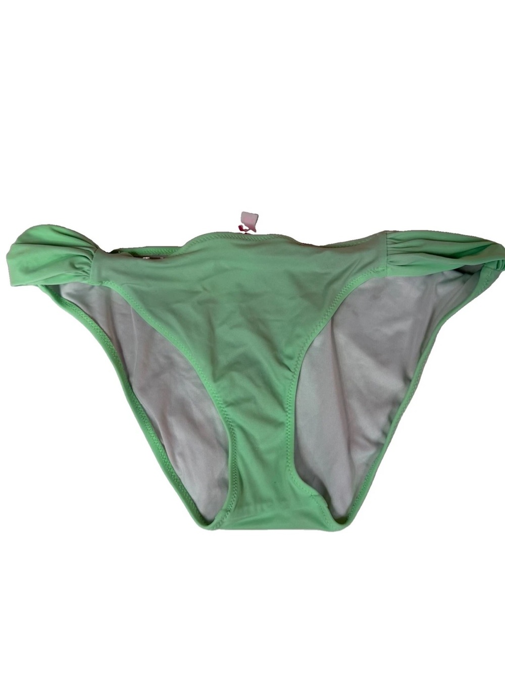 Y2K Victorias Secret Size Large Knockout Cheeky Bikini Bottoms Seafoam Green 39H